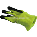 NMSAFETY guantes de invierno personalizados recubiertos de látex
